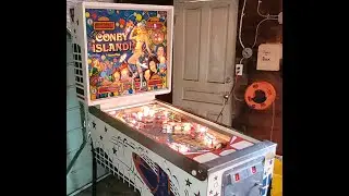 Part 1: 1979 Game Plan Old Coney Island Pinball. Set up, investigation & testing!