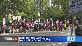 Teachers Strike: District Meets With SEIU, No Meeting Set With SCTA