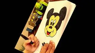 Lets make magic: Drawing Mickey Mouse