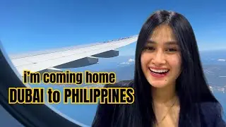 I'M COMING HOME | DUBAI TO PHILIPPINES TRAVEL | RECHEL IN DUBAI