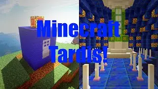 Minecraft Working Tardis! In Vanilla Minecraft! Using Command Blocks!