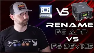 The EASY and HARD way to rename Tracks and Takes on the Zoom F6 (Zoom F6 Part 27)