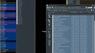 Folder and File style UI settings system