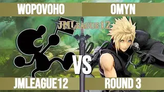 WoPoVoHo (Game & Watch) vs omyn (Cloud) - JMLeague12 Round 3