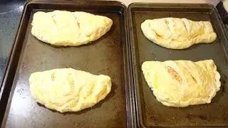 BUFFALO CHICKEN CALZONE!