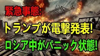 ⚡️トランプ氏、ウクライナ支援を決定！ サラトフの石油施設で大規模火災！ 石油精製所が爆発！露軍の未来は? || 最新ニュースNJP