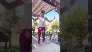 Highlight 1:35:18 - 1:40:18 from Pinay Campers USA 🇺🇸 Sunday Live Work Outs in the backyard