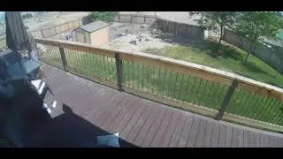 Man Accidentally Breaks Glass Table While Attempting to Fix Umbrella Over it - 1202432