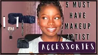 5 MUST HAVE MAKEUP ACCESSORIES FOR PRO MAKEUP ARISTS | IMPORTANT MAKEUP KIT FT ANIEPRO COSMESTICS