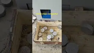 Cost-effective metal chips briquette machine for aluminum recycling