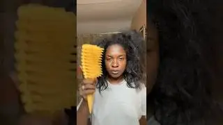 Quick hairstyles for blow dried hair #lowbunstyle