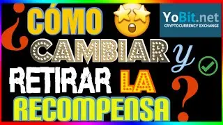 ✅C&Oacute;MO INTERCAMBIAR Y RETIRAR LOS 1700 FREE DOLLARS (DLRS) del AIRDROP DE YOBIT EXCHANGE PASO A PASO💰