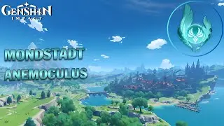 Elemental Monument Puzzle Precious Chest + Anemoculus | Mondstadt | Genshin Impact