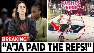 Caitlin Clark FURIOUS After A&rsquo;Ja Wilson DIRTY PLAYS -  WNBA Referees CAN&rsquo;T STOP Indiana Fever!
