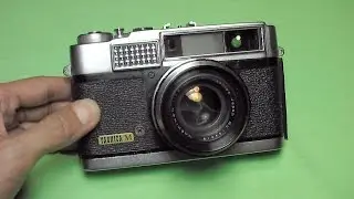 ヤシカ ミニスターF1.9の使い方 YASHICA M How to use 1960s japan rangefinder camera