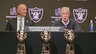 Las Vegas Raiders Introductory Press Conference for GM John Spytek, Coach Pete Carroll #raiders #nfl