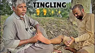 ASMR FEET & LEG CARE MASSAGE MENS FOR TINGLING & PAIN RELIEF | FOOT REFLEXOLOGY ASMR : LEG MASSAGE 🦵