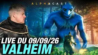 VOD ► VALHEIM 1.0 ENFINNN ! ON LANCE LE SERVEUR AVEC LES COPAINS ! - Live du 09/09/2026