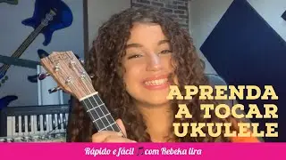 MEDLEY|| aprenda a tocar 4 hinos com apenas 4 acordes #ukulele #facil #rebekalira