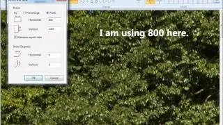 Reduce Image Filesize using MS Paint