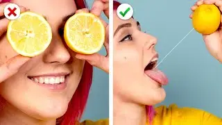 K&Uuml;CHEN-TRICKS |  ZITRONEN-HACKS & TIPPS MIT LEBENSMITTELN UND ANDERE DIY-IDEEN