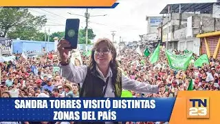 Sandra Torres visit&oacute; distintas zonas del pa&iacute;s