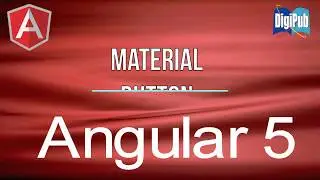 How to use Angular Material Button for Angular5