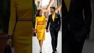 Elegance Couples. Timeless Fashion  Street Style #ai #fashion