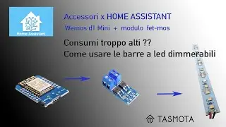 Accessori per Home Assistant - Bolletta alta ?  Barra a LED dimmerabile