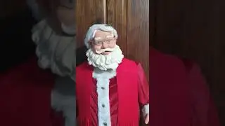 fried spanish life size Santa Claus