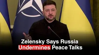 Зеленский резко критикует Россию, поскольку мирные переговоры висят на волоске.