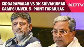 Siddaramaiah vs DK Shivakumar Camps Unveil 5-Point Formulas Amid Power Struggle​