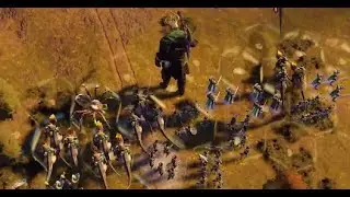 Age of Wonders 4 build - Barbarian crit defense. Giant warrior level 8. Losses 2268 vs 3795. 2 ro...
