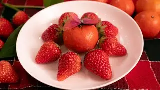 a perfect tanghulu recipe ，Rock candy strawberry | Rock Sugar Orange。