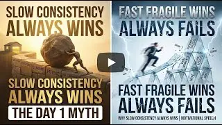 THE DAY 1 MYTH: Why Slow Consistency Always Wins | Motivational Speech