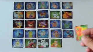 Tazos DigiMovie 3d Pepsico a&ntilde;o 2001