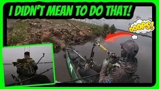 OOops&hellip;.Bass | Pike - Fishing The Little Yellow River | Castle Rock Lake Wisconsin