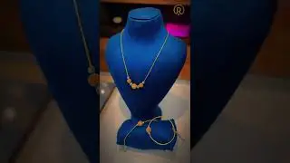 RAHA DAZZLE COLLECTION ## 22k gold ornaments ##Necklace, bracelet, bangle @ Raha jewellery