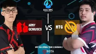 ARMY GENIUSES VS MOTIVATE TRUST GAMING HIGHLIGHTS - DPC SEA SPRING TOUR 2 DIVISION 2 2021/2022