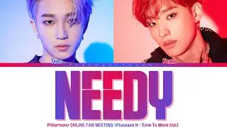P1HARMONY (Theo & Keeho) - 'NEEDY' [COVER] (Color Coded Lyrics) | ShadowByYoongi