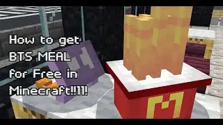 BTS meal in Minecraft