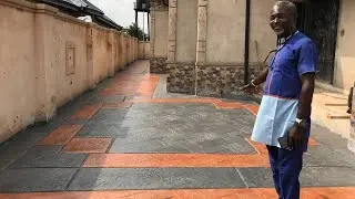 Price Of Stamped Concrete Floor Installation Update With Polishing And Materials Cost In Edo State.