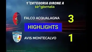 FALCO ACQUALAGNA 3-1 AVIS MONTECALVO