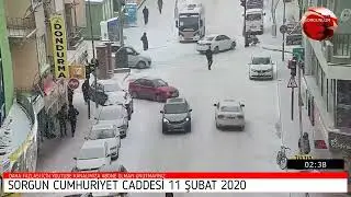SORGUN -CUMHURİYET CADDESİ  I KIŞ MANZARASI 2021