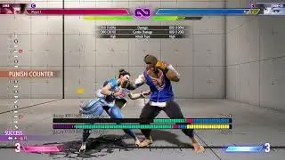 Luke 4HP use against Chun Li's Drive Rush Side Switch 3HK