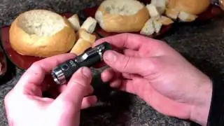 DQG tiny 4th 18650 review/ test 850 lumens! Edc flashlight led