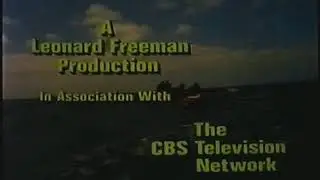 Leonard Freeman, CBS & Paramount logos 1972 1995