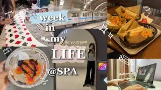 archi uni vlog🌷 “realistic” days at SPA Delhi, utopia week, submissions, hangout w friends & more