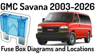 (2003-2026) GMC Savana Fuse Box Diagrams and Fuse Panel Locations✅