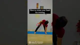 Twisting Yoga Pose | How To Improve Twisting | #yoga #yogashorts #fitness #twist #twisting #yogapose